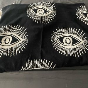Evil eye blanket